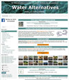 Water Alternatives-An Interdisciplinary Journal on Water Politics and Development杂志封面